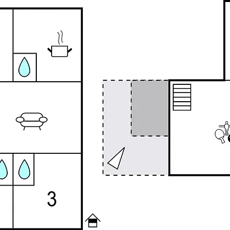 Gorgeous In With Kitchen Apartman *